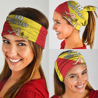 Custom Sicilia Football Neck Gaiter Naziunali Siciliana - Wonder Print Shop