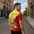 Custom Sicilia Football Zipper Polo Shirt Naziunali Siciliana - Wonder Print Shop
