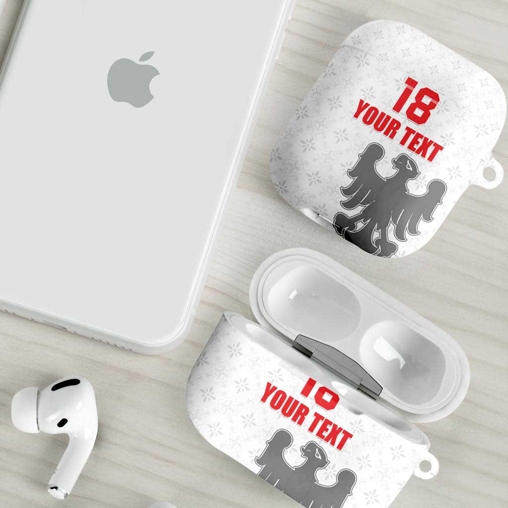 Custom Sicilia Football AirPods Case Animus Tuus Dominus - Wonder Print Shop