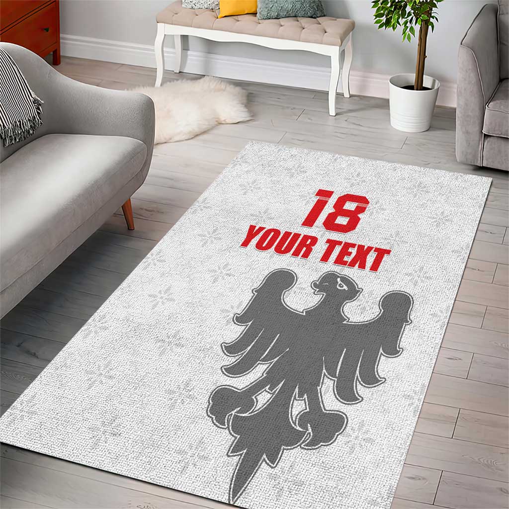 Custom Sicilia Football Area Rug Animus Tuus Dominus - Wonder Print Shop