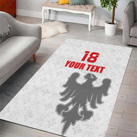 Custom Sicilia Football Area Rug Animus Tuus Dominus - Wonder Print Shop