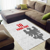Custom Sicilia Football Area Rug Animus Tuus Dominus - Wonder Print Shop