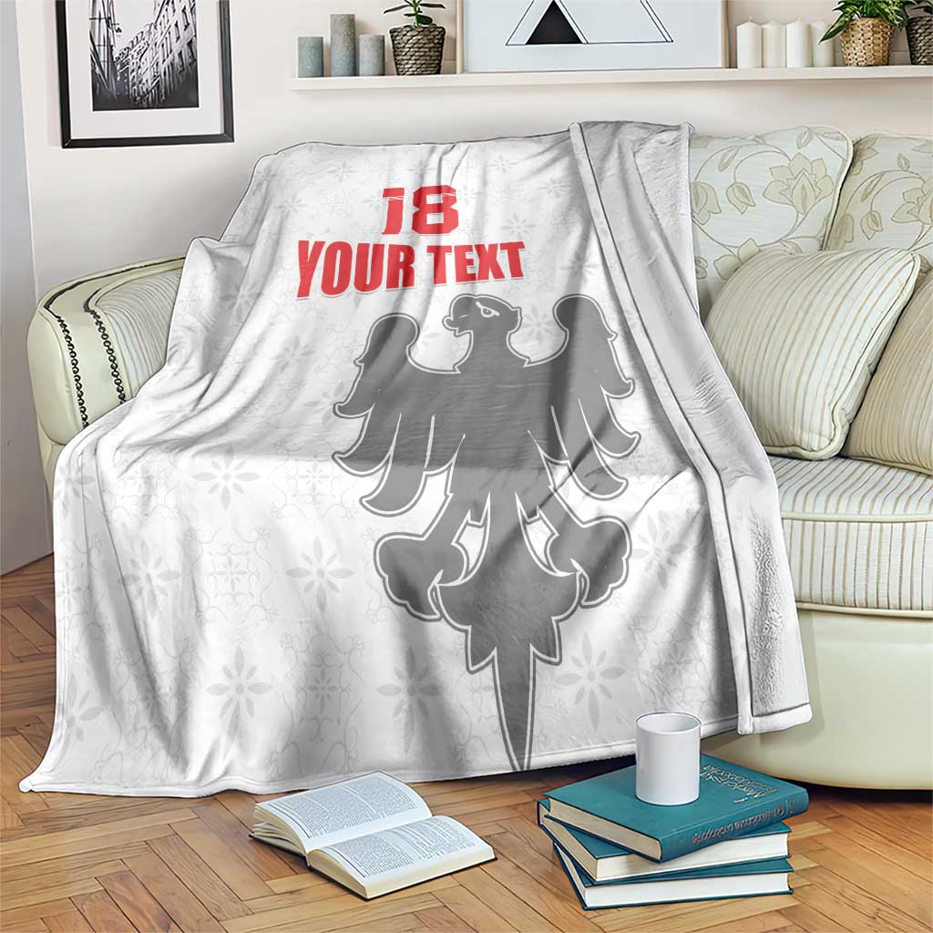 Custom Sicilia Football Blanket Animus Tuus Dominus - Wonder Print Shop