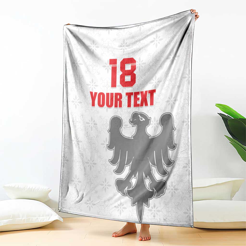 Custom Sicilia Football Blanket Animus Tuus Dominus - Wonder Print Shop