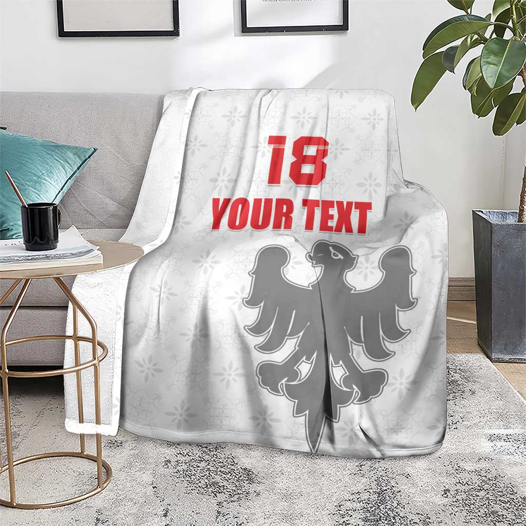 Custom Sicilia Football Blanket Animus Tuus Dominus - Wonder Print Shop