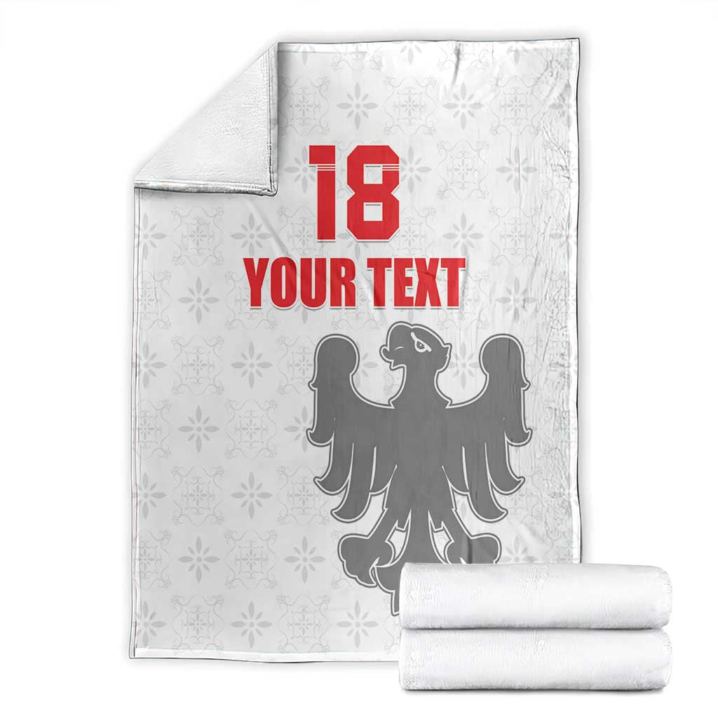 Custom Sicilia Football Blanket Animus Tuus Dominus - Wonder Print Shop