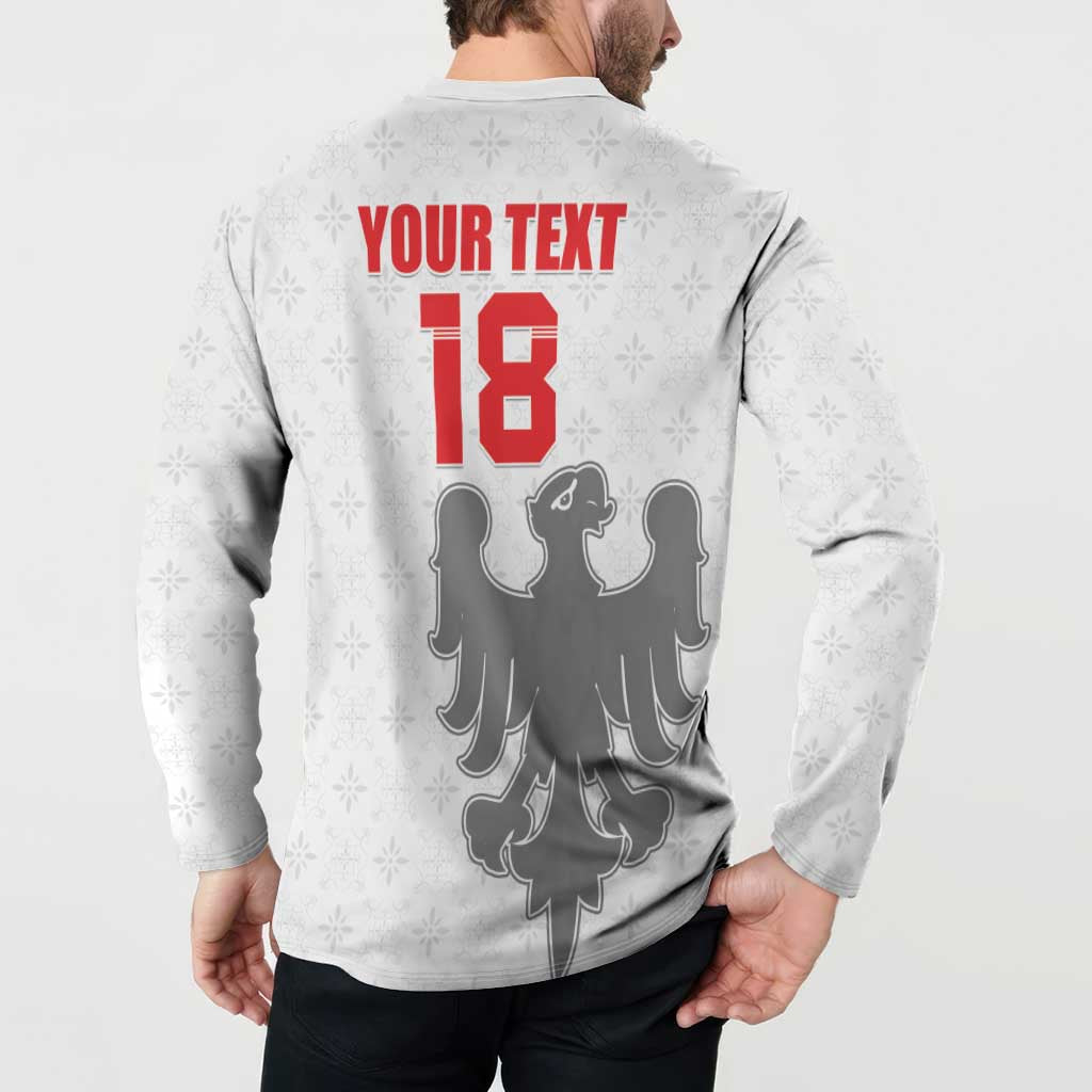 Custom Sicilia Football Button Sweatshirt Animus Tuus Dominus - Wonder Print Shop