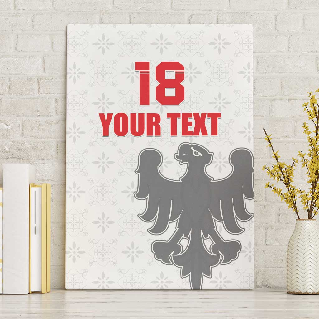 Custom Sicilia Football Canvas Wall Art Animus Tuus Dominus - Wonder Print Shop