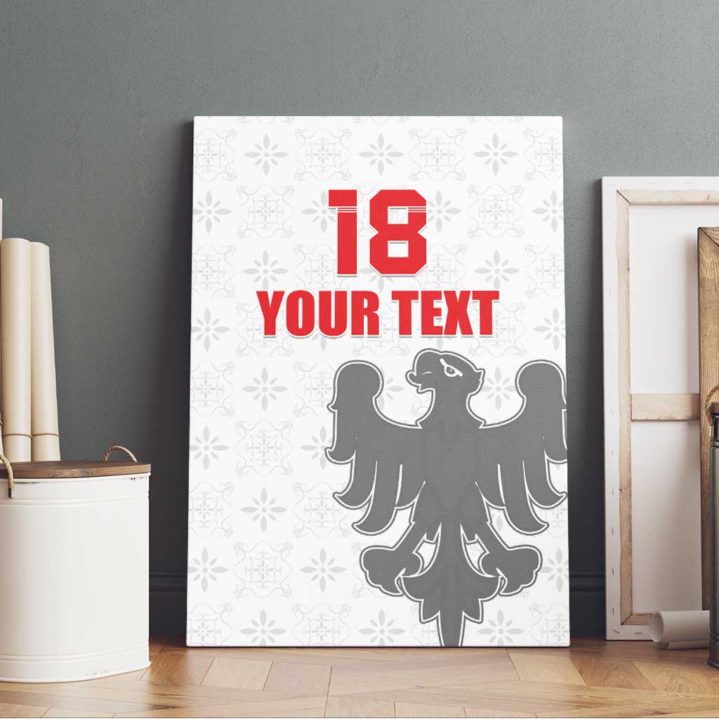 Custom Sicilia Football Canvas Wall Art Animus Tuus Dominus - Wonder Print Shop