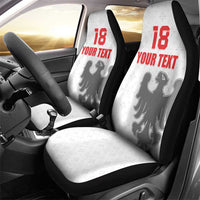 Custom Sicilia Football Car Seat Cover Animus Tuus Dominus - Wonder Print Shop