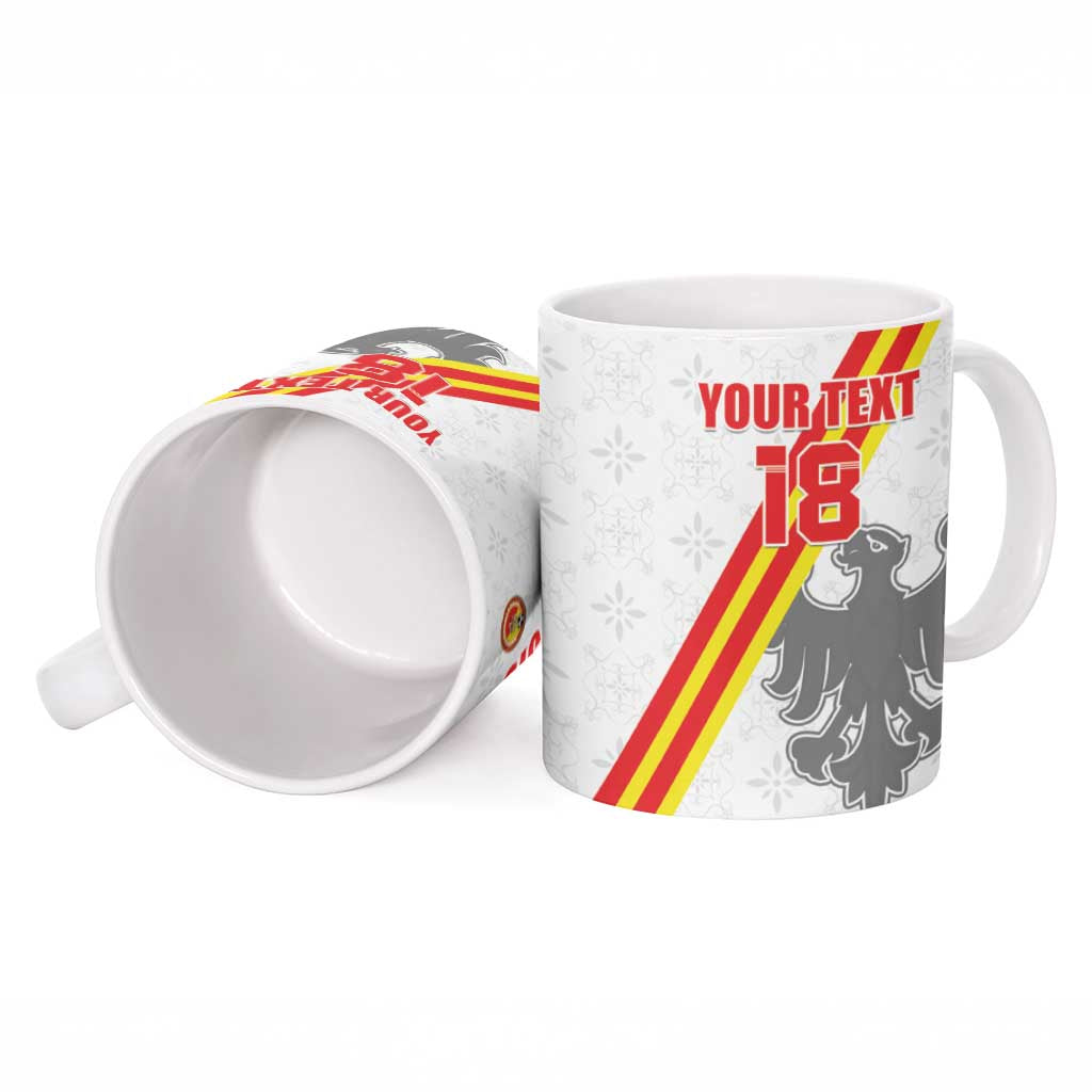 Custom Sicilia Football Ceramic Mug Animus Tuus Dominus - Wonder Print Shop