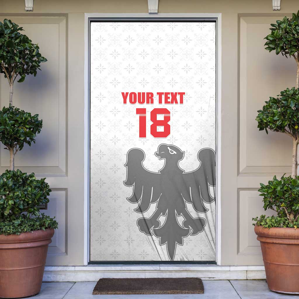 Custom Sicilia Football Door Cover Animus Tuus Dominus - Wonder Print Shop