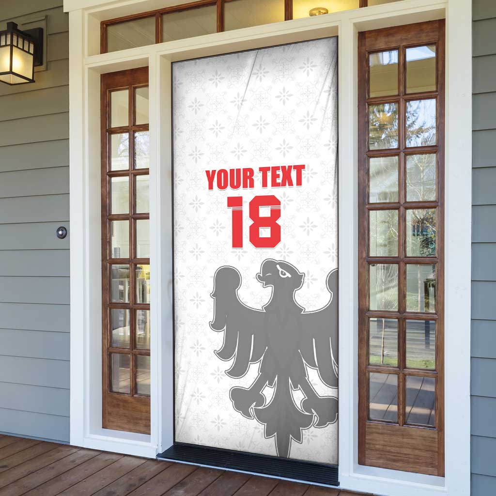 Custom Sicilia Football Door Cover Animus Tuus Dominus - Wonder Print Shop