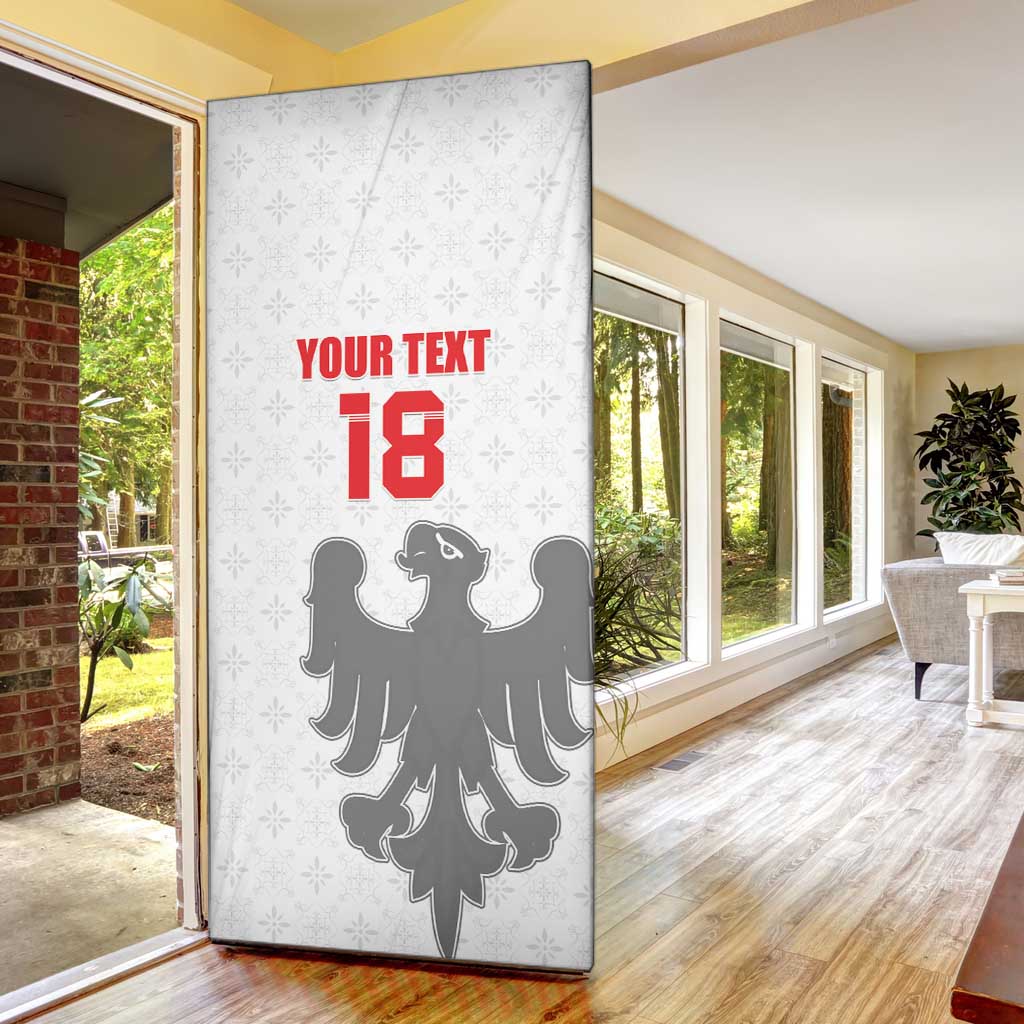 Custom Sicilia Football Door Cover Animus Tuus Dominus - Wonder Print Shop