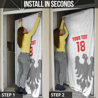 Custom Sicilia Football Door Cover Animus Tuus Dominus - Wonder Print Shop