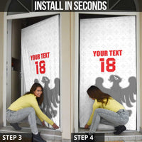 Custom Sicilia Football Door Cover Animus Tuus Dominus - Wonder Print Shop