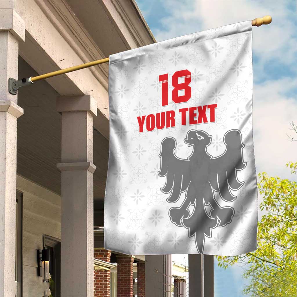 Custom Sicilia Football Garden Flag Animus Tuus Dominus - Wonder Print Shop