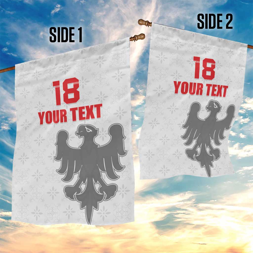 Custom Sicilia Football Garden Flag Animus Tuus Dominus - Wonder Print Shop