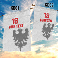 Custom Sicilia Football Garden Flag Animus Tuus Dominus - Wonder Print Shop