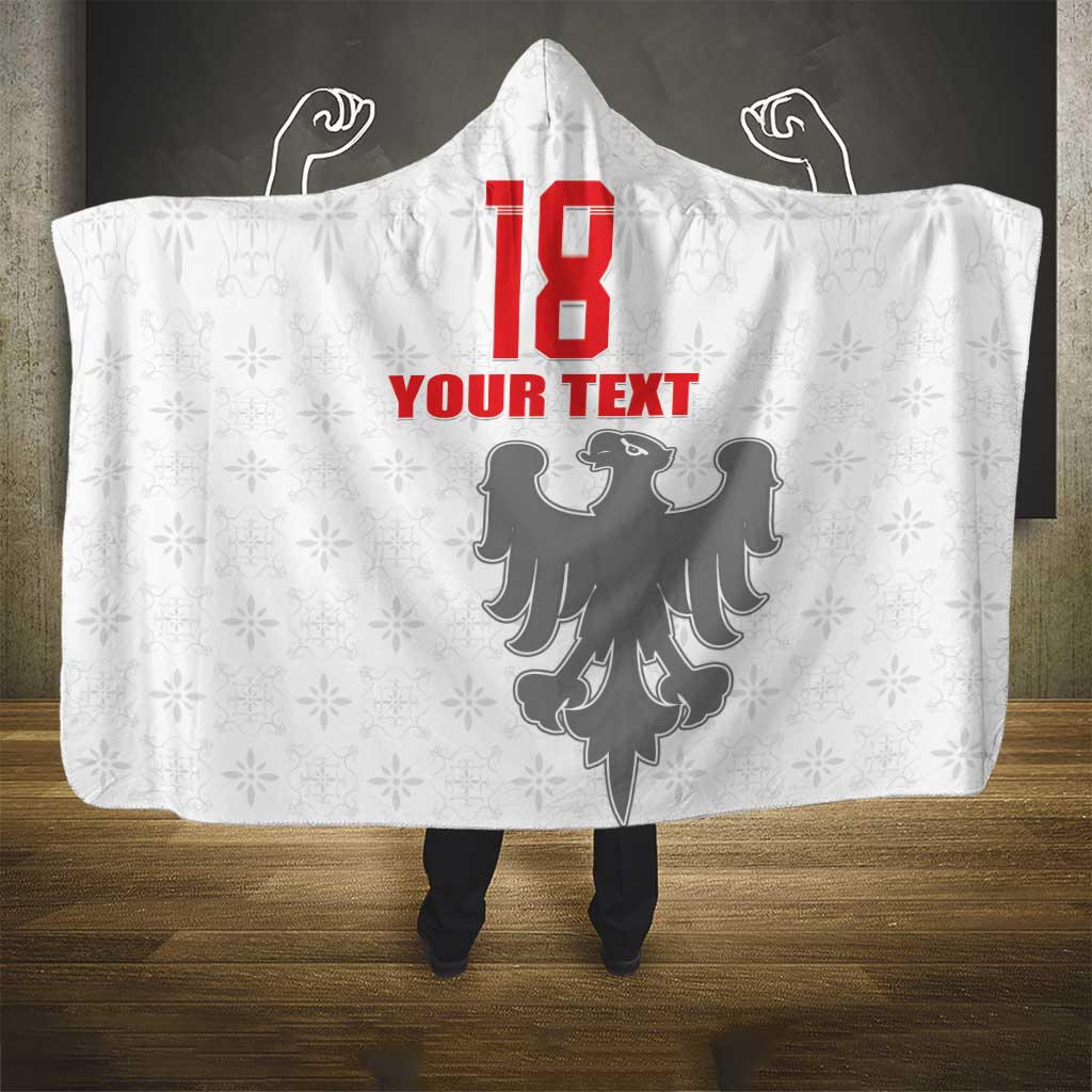 Custom Sicilia Football Hooded Blanket Animus Tuus Dominus - Wonder Print Shop