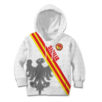 Custom Sicilia Football Kid Hoodie Animus Tuus Dominus - Wonder Print Shop