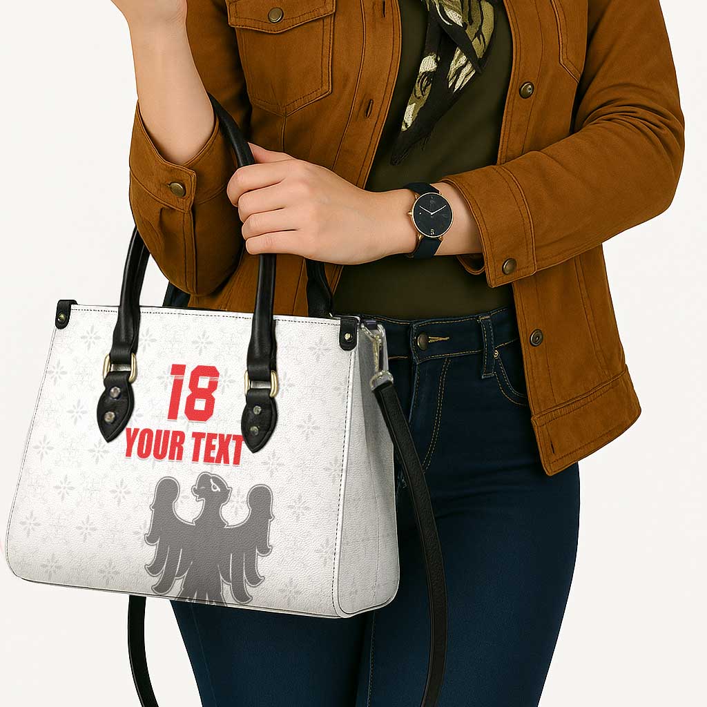 Custom Sicilia Football Leather Bag Animus Tuus Dominus - Wonder Print Shop