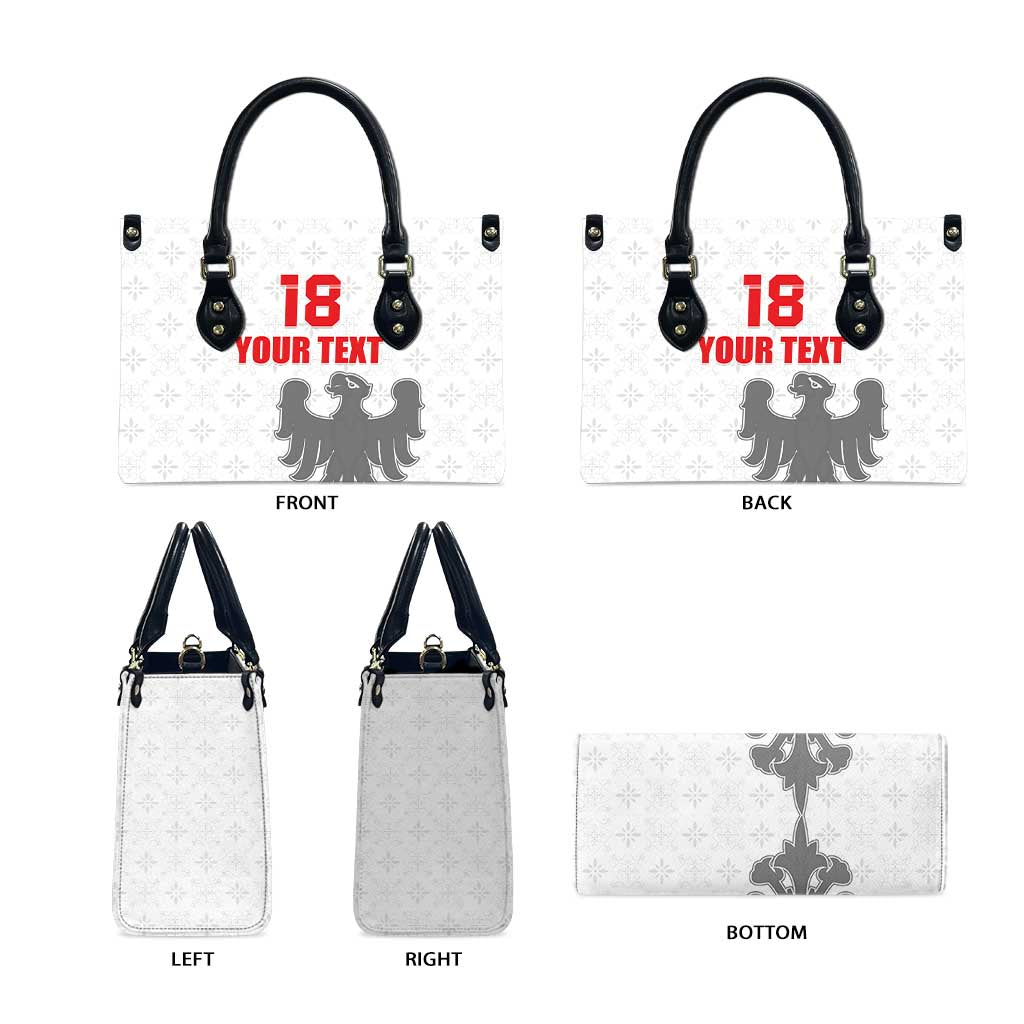 Custom Sicilia Football Leather Bag Animus Tuus Dominus - Wonder Print Shop