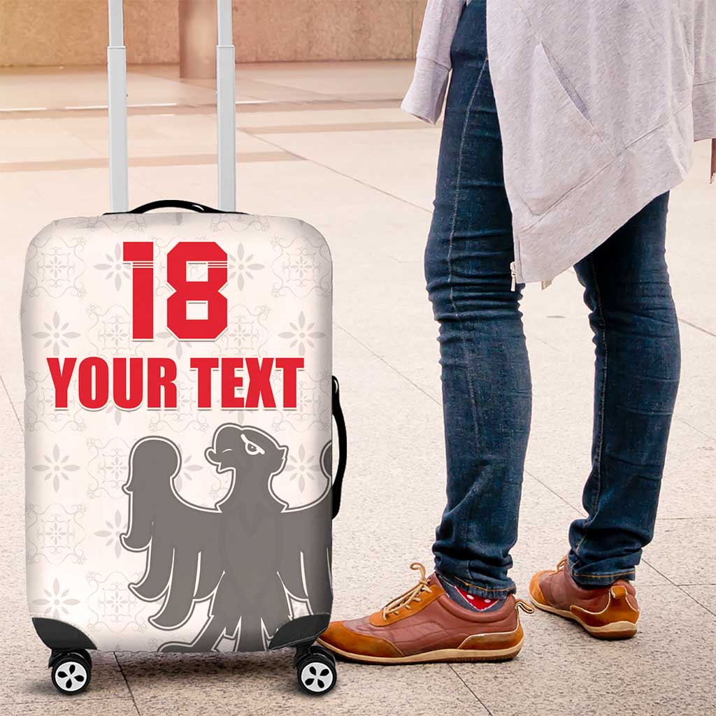 Custom Sicilia Football Luggage Cover Animus Tuus Dominus - Wonder Print Shop