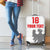 Custom Sicilia Football Luggage Cover Animus Tuus Dominus - Wonder Print Shop