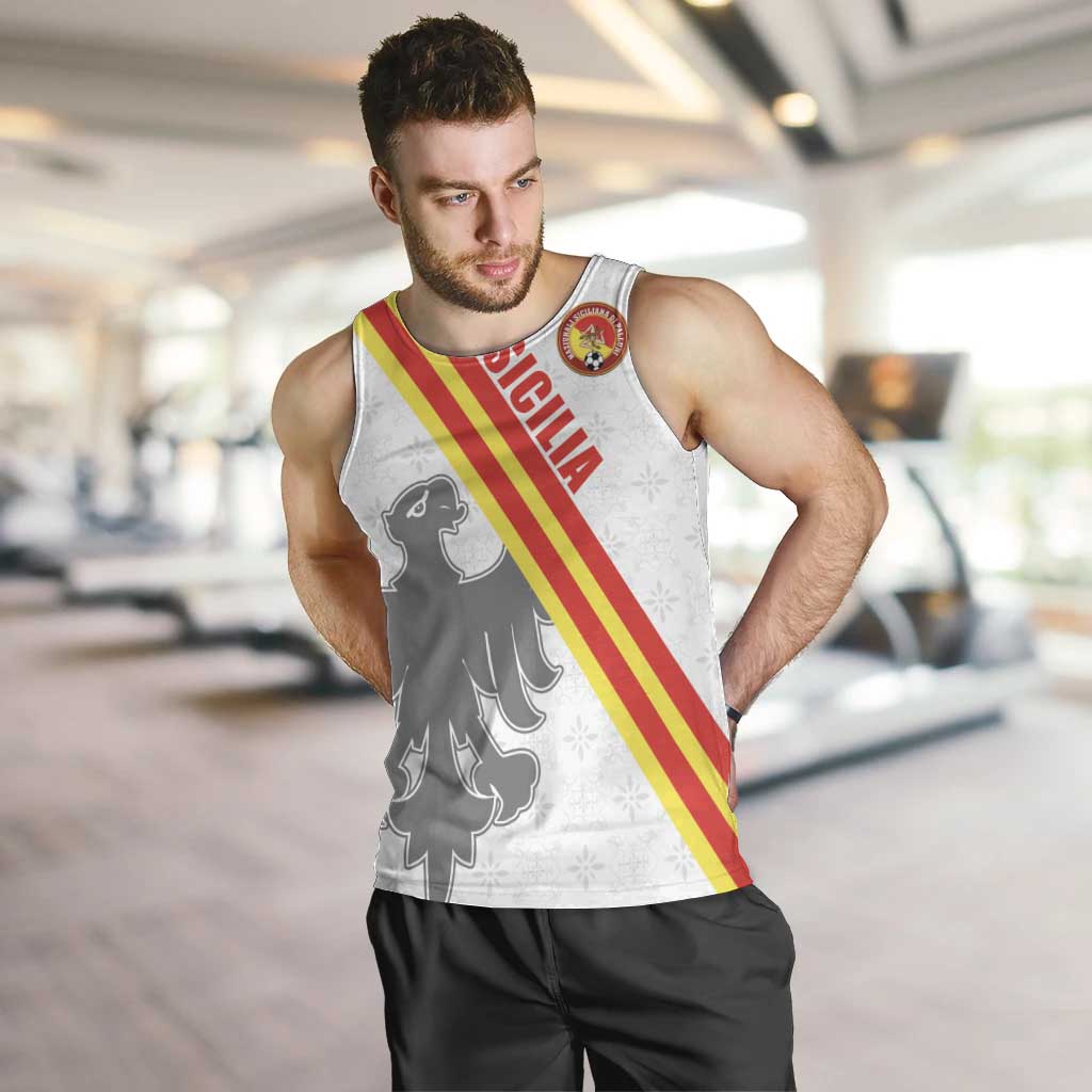 Custom Sicilia Football Men Tank Top Animus Tuus Dominus - Wonder Print Shop
