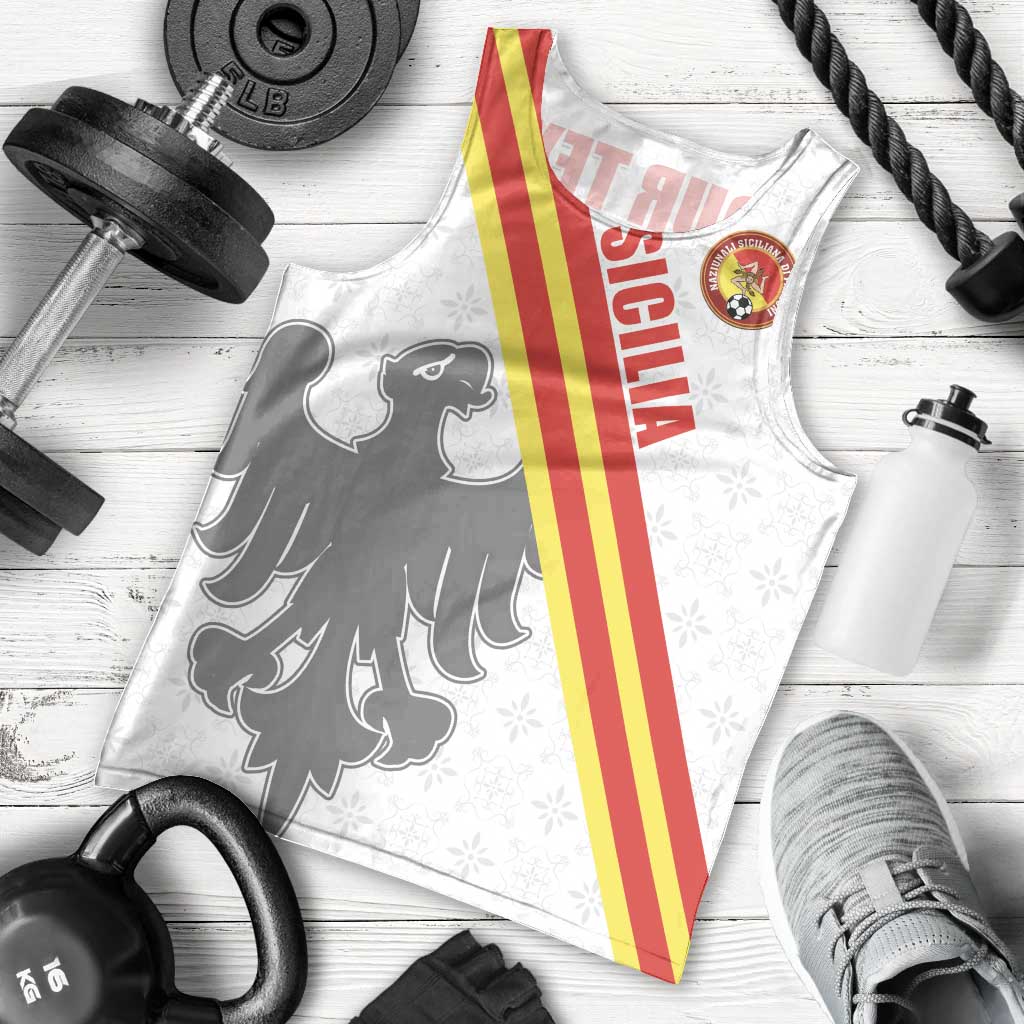 Custom Sicilia Football Men Tank Top Animus Tuus Dominus - Wonder Print Shop