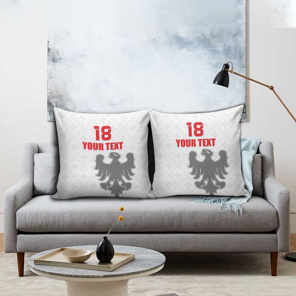 Custom Sicilia Football Pillow Cover Animus Tuus Dominus - Wonder Print Shop