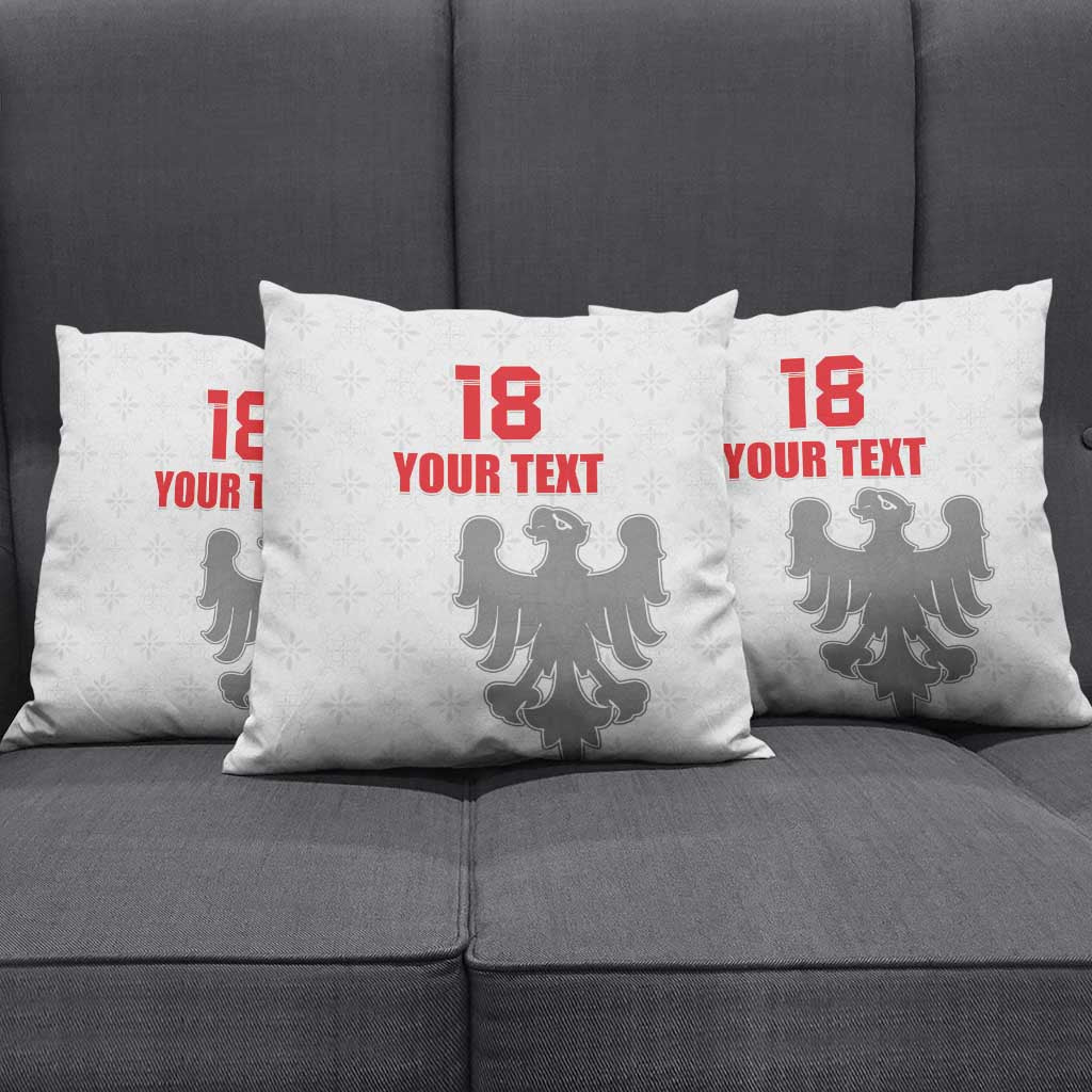 Custom Sicilia Football Pillow Cover Animus Tuus Dominus - Wonder Print Shop