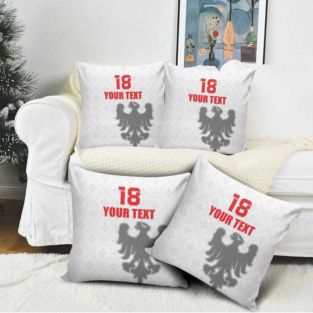 Custom Sicilia Football Pillow Cover Animus Tuus Dominus - Wonder Print Shop