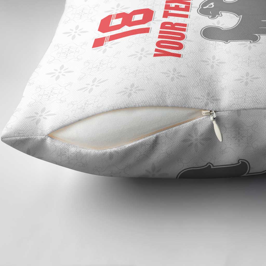 Custom Sicilia Football Pillow Cover Animus Tuus Dominus - Wonder Print Shop