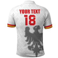 Custom Sicilia Football Polo Shirt Animus Tuus Dominus - Wonder Print Shop