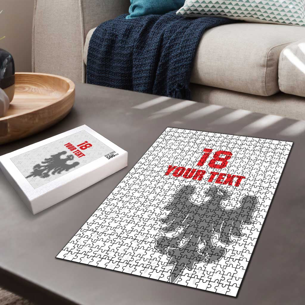 Custom Sicilia Football Puzzle Animus Tuus Dominus - Wonder Print Shop