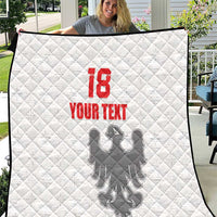 Custom Sicilia Football Quilt Animus Tuus Dominus - Wonder Print Shop