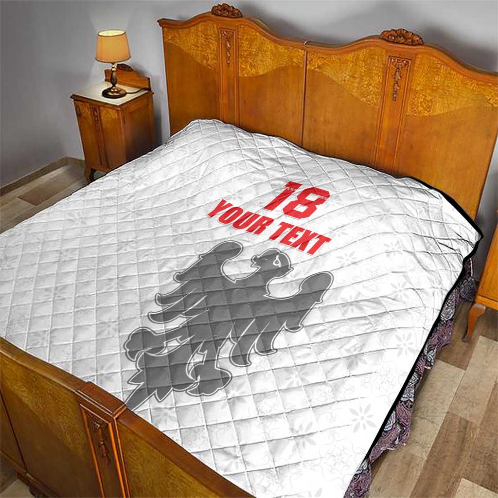 Custom Sicilia Football Quilt Animus Tuus Dominus - Wonder Print Shop