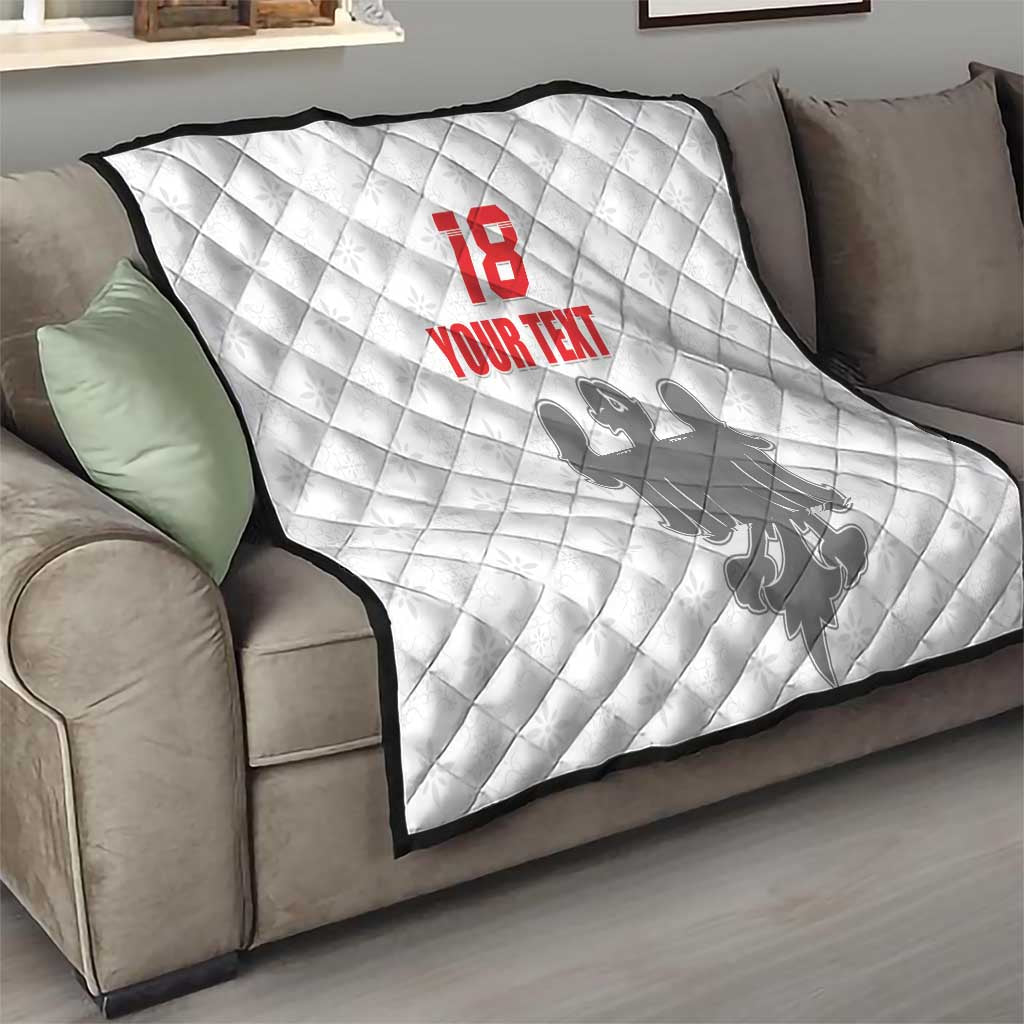 Custom Sicilia Football Quilt Animus Tuus Dominus - Wonder Print Shop