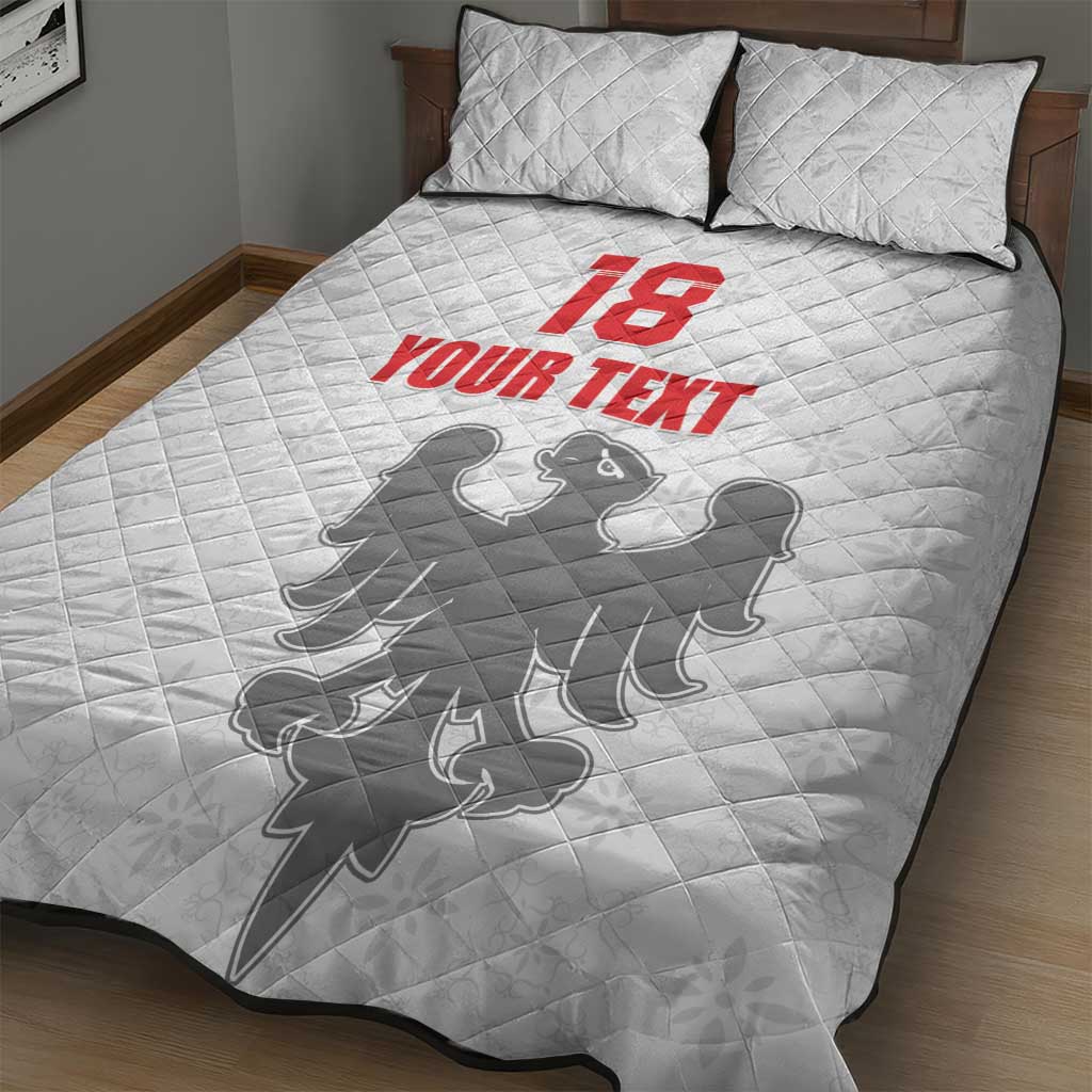 Custom Sicilia Football Quilt Bed Set Animus Tuus Dominus - Wonder Print Shop