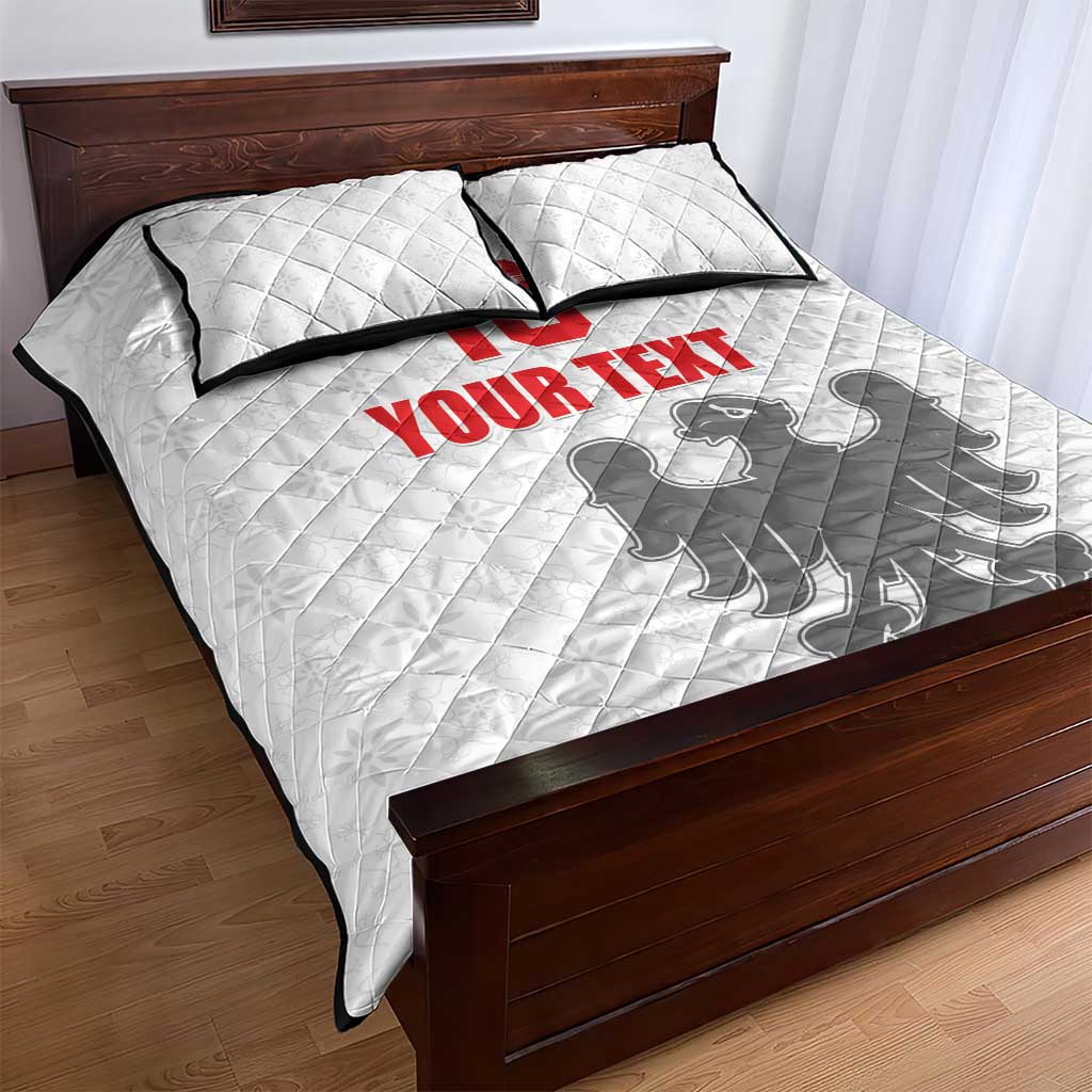 Custom Sicilia Football Quilt Bed Set Animus Tuus Dominus - Wonder Print Shop
