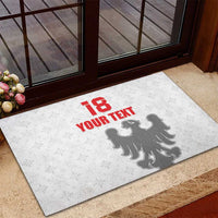 Custom Sicilia Football Rubber Doormat Animus Tuus Dominus - Wonder Print Shop