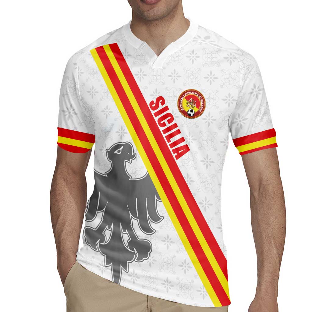 Custom Sicilia Football Rugby Jersey Animus Tuus Dominus - Wonder Print Shop