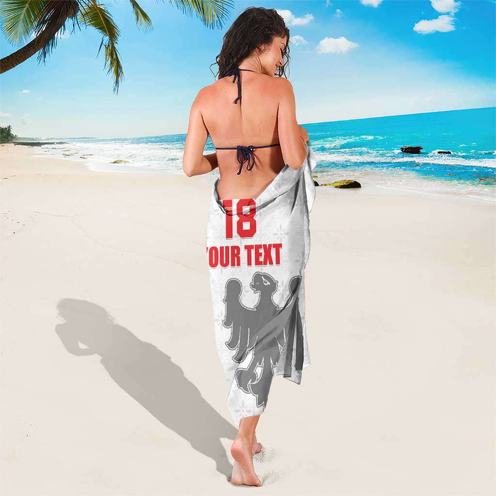 Custom Sicilia Football Sarong Animus Tuus Dominus - Wonder Print Shop