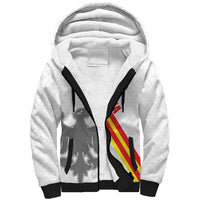 Custom Sicilia Football Sherpa Hoodie Animus Tuus Dominus - Wonder Print Shop