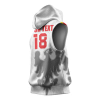 Custom Sicilia Football Sleeveless Hoodie Animus Tuus Dominus - Wonder Print Shop