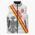 Custom Sicilia Football Sleeveless Puffer Jacket Animus Tuus Dominus - Wonder Print Shop