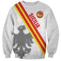 Custom Sicilia Football Sweatshirt Animus Tuus Dominus - Wonder Print Shop
