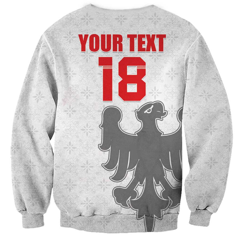Custom Sicilia Football Sweatshirt Animus Tuus Dominus - Wonder Print Shop